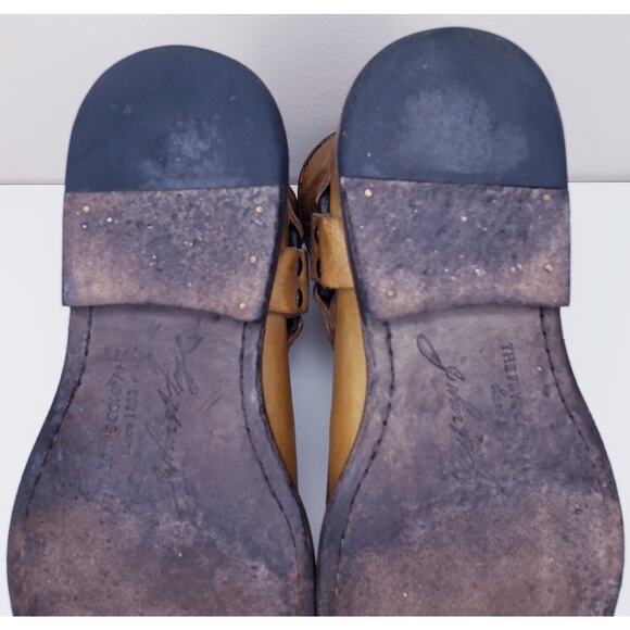 FRYE PHILIP HARNESS #76870 Ankle Boots Camel Women's Size 6.5B - Picture 9 of 16